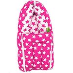 BAYBEE Little Star 3 in 1 Baby Cotton Bed Cum Carry Bed Printed Comfo Baby Sleeping Bag-Baby Bed-Infant Portable Bassinet-Nest for Co-Sleeping Baby Bedding for New Born 0-6 Months (Pink)