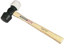 Vaughan 195-10 RM24 Rubber Mallet with 24-Ounce White/Black Tip