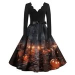 Halloween Costumes for Women, Women Dresses Ladies Halloween Costumes Adult Sequin Dress Halloween Costumes for Women Plus Size Velvet Dress Kiss Marry Kill Halloween Costume (A04,XXL)