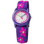 Timex Kids' 89022 Time Teacher Flowers Stretch Band Watch