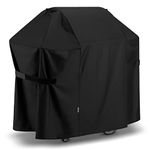 SunPatio Outdoor BBQ Grill Cover 52 Inch, Durable Waterproof Gas Barbecue Cover, Compatible for Weber Spirit 200 and 300 Series, Charbroil and Kenmore Grills, Compared to Weber 7106, 52" x 26" x 43"H