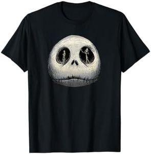 Disney The Nightmare Before Christmas Sally and Jack Face Maglietta