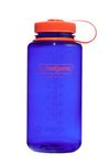 Nalgene Water Bottle - Lightweight Sustain Tritan BPA-Free Shatterproof Bottle for Backpacking, Hiking, Gym, 32 OZ, Wide Mouth, Periwinkle