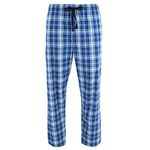 Hanes Men's Big & Tall Comfort Flex Plaid Pajama Lounge Pant, 5X, Blue