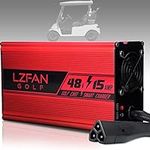 LZFAN 48V 15A Golf Cart Battery Cha