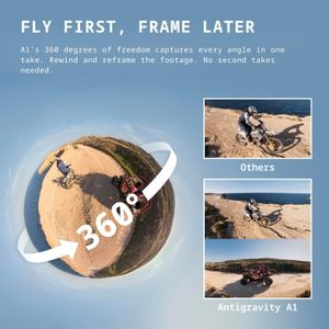 Antigravity 360 Drone with Motion Control – 249g Foldable, 10km Range, Obstacle Avoidance