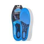 Helios Dual Gelmax insoles | India's number one insole for pain relief and comfort | Trim to fit | Shoe Insoles for Men | Size (8-12)