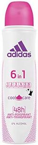 adidas Déodorant spray pour femme antitranspirant Pack de 6 (6 x 150ml)
