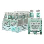 Fever-Tree Tonic Water, Elderflower, 6.8 Ounce (Pack of 24)