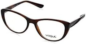 Vogue Women's 0Vo5102 Eyeglass Frames, Multicoloured (Top Dark Havana/Transp Brown), UK 36