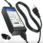 T-Power AC Adapter for 12V(4-PINS ONLY) Samsung SDS SDE SDH Series 4 8 16 Channels DVR Security Cam CCTV System Digital Video Camera Recorder Charger Power Supply Cord (for DVR Only NOT fit Camera)