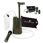 Survivor Filter PRO Hydration Extender - Water Filter Camping - with Extra Replacement Filters