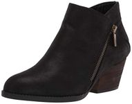 Bella Vita Women's Ankle Boot, Black, 9 Wide