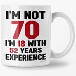 70th Birthday Coffee Mug 11oz - Hap