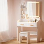 Artiss Dressing Table, LED Mirror M