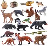 SIENON 18Pcs Forest Animals Figures
