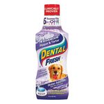 Dental Fresh Advanced Plaque and Tartar Water Additive, 8oz – Dog Teeth Cleaning Formula to Freshen Breath and Improve Overall Oral Health