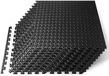 Thick Puzzle Exercise Mat Foam Interlocking Tiles Protect Floors from Gym Equipment Exercise, Durable Non-Skid Texture, Kid Baby Family Safe Easy to Assemble