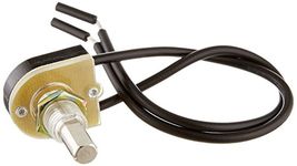 Morris Products 70210 SPST Nickel Push Button, Maintained Contact, On-Off with 6" Leads
