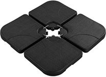 Yaheetech 4 Piece Square Banana Umb