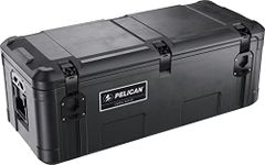 Pelican Cargo Case BX135 - Truck Tool Box, Cargo Carrier for Roof and Truck Bed, Overland Case, Outdoor Waterproof Storage Box (Black)