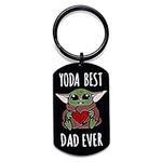 Melix Home Yoda Best Dad Ever Keych