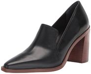 Vince Camuto Women's Footwear Wevenly Stacked Heel Pump, Black, 9.5