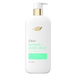 Dove Body Wash Acne Clear Clears & helps prevent acne 1% clearing salicylic acid acne treatment 18.5 Fl oz