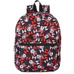 Large Character School Backpacks for Kids or Adults, 16 inch, Minnie Mouse, Traveling