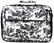 French Toile Padded Laptop Computer Bag - 17" [Personal Computers]