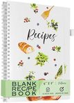 OUTSHINE Blank Recipe Book to Write