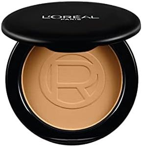 L’Oréal Paris High Coverage Compact Powder, Matte-Finish, Lightweight & Blendable, Compact Face Makeup, With SPF 32 & PA +++, Infallbile 24h Oil Killer, 250 Radiant Sand, 6g
