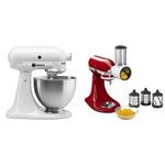 KitchenAid Classic Series 4.5-Quart Tilt-Head Stand Mixer + Fresh Prep Slicer/Shredder Attachment