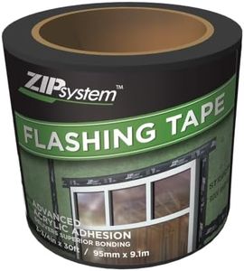 ZIP System Flashing Tape - Adhesive Flashing Tape - Advanced Acrylic Adhesive - Professional-Grade - Weather Protection - for Windows, Doors, & Rough Openings - 3.75" x 30' Roll