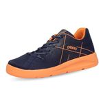 Plaeto Block 5 Multiplay Sports Shoes, 11 UK Navy/Orange