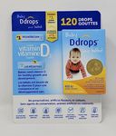Baby Ddrops, 400 IU Per Drop - 120 Drops, Allergen Free Daily Liquid Vitamin D for Infants - 3.30mL