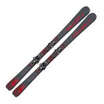 Ski Alpine Ski Carving Ski On-Piste Rocker - Fischer RC Fire SLR - 170 cm - Includes Binding RS9 SLR Z2.5-9 - Model 2024 - All Mountain Ski - Suitable for Beginners to Advanced Skiers