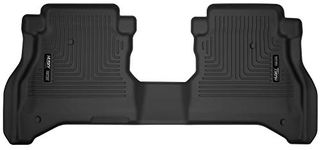 Husky Liners X-act Contour Series | 2nd Seat Floor Liner - Black | 54791 | Fits 2020-2021 Jeep Gladiator Crew Cab 1 Pcs