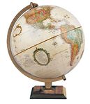 Replogle 12" Antique World Classic Globe with square base 12"/30cm diameter