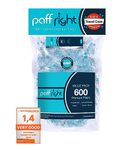 Paffright 600 Cigarette Filters for Smokers, Reusable Cigarette Filters to Reduce Nicotine and Tar, Cigarette Filter Tips for Regular and King Size Cigarettes, 600 Cigarette Filters