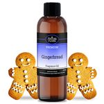 Gingerbread Fragrance Oil 100ml, Room Fragrance Oils for Candle Making, Wax Melts, Great for Aromatherapy Humidifier Oils, Candle Fragrance Oil for Soy Wax, Scented Oil for Burners, Perfume Oil