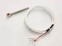 THERMONIC BRAND PREMIUM QUALITY RTD (PT 100) WASHER/RING TYPE TEMPERATURE SENSOR (-50 TO 400 C) WITH TEFLON/TEFLON 3 WIRE (2 MTR)