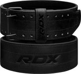 RDX IPF Compliant Powerlifting Belt 13mm and 10mm, USAPL USPA and IPL Competition Level Genuine Leather 4” Gym Belt for Heavy Weight Lifting Deadlift Squats and Strongman Strength Training, Men Women