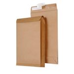 Tanshuqin 9.4" x 13.2" Expandable Envelopes Large Kraft Envelopes Anti Tear Catalog Envelopes Peel and Seal for Home Office Business Storage and Organizing, Photos, Documents (25 PCS)