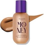 SELESTIA BEAUTY Matte Foundation Money - Long-Lasting Makeup Foundation with Flawless & Buildable Coverage - Liquid Foundation for All Skin Types (Caramel)