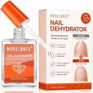 modelones Nail Dehydrator, 15ml Upgrade Acid-Free Nail Prep for Press Ons