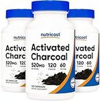 Nutricost Activated Charcoal 520mg,