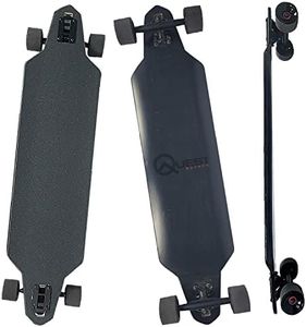 Quest Complete Skateboard | Durable Deck, Smooth Wheels, and Stylish Designs | Skateboards for Beginners, Boys, Girls, and Adults (Zero Dark)