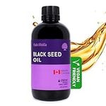 Hab Shifa Black Cumin Seed Oil 250ML Premium Cold-Pressed Black Seed Oil Liquid Black Seed Nigella Sativa Oil Vegan Omega 3-6-9 Thymoquinone Hair & Skin Superfood Cumin Oil