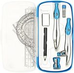 Lifreer Geometry Set,10 Pcs Protrac